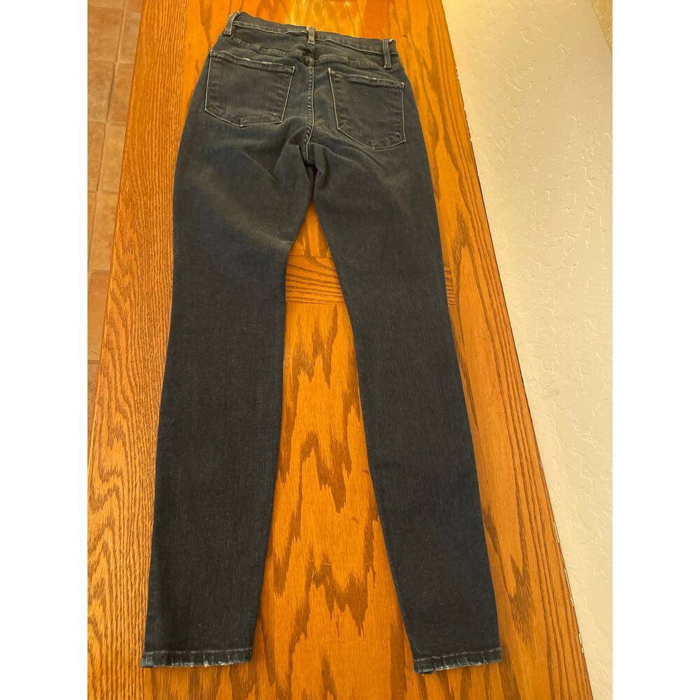FRAME ALI HIGH RISE SKINNY JEANS SIZE 26 - Picture 6 of 9